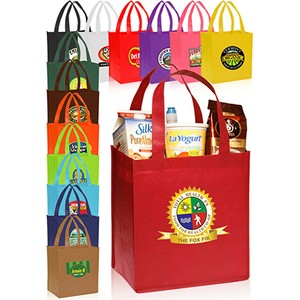 Bán Buôn Khuyến Mại Eco Pp Không Dệt In Tote Shopping Bag Tái Sử Dụng Có Thể In Tạp Hóa Không Dệt Shopping <span class=keywords><strong>Bags</strong></span> Với Logo - Product Image 2