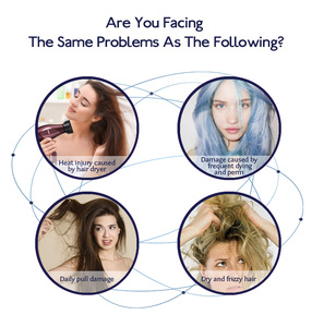 Corretor de proteína para cabelos, instrumento de correção infravermelho, azul e vermelho para o gelo, nutrição quente - Product Image 5