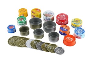 2ชิ้นภาชนะโลหะบรรจุปลารอบ85g 90g 100G 160g กระป๋องสำหรับปลาทูน่าปลาเปียกอาหารสัตว์เลี้ยงกระป๋อง - Product Image 2