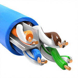 Cable Ethernet Plano CAT6 UTP de 100m, PVC, Cobre, Alta Velocidad, Cable de Conexión LAN, Compatible con OEM/ODM, Venta al Por Mayor de Fábrica - Product Image 4