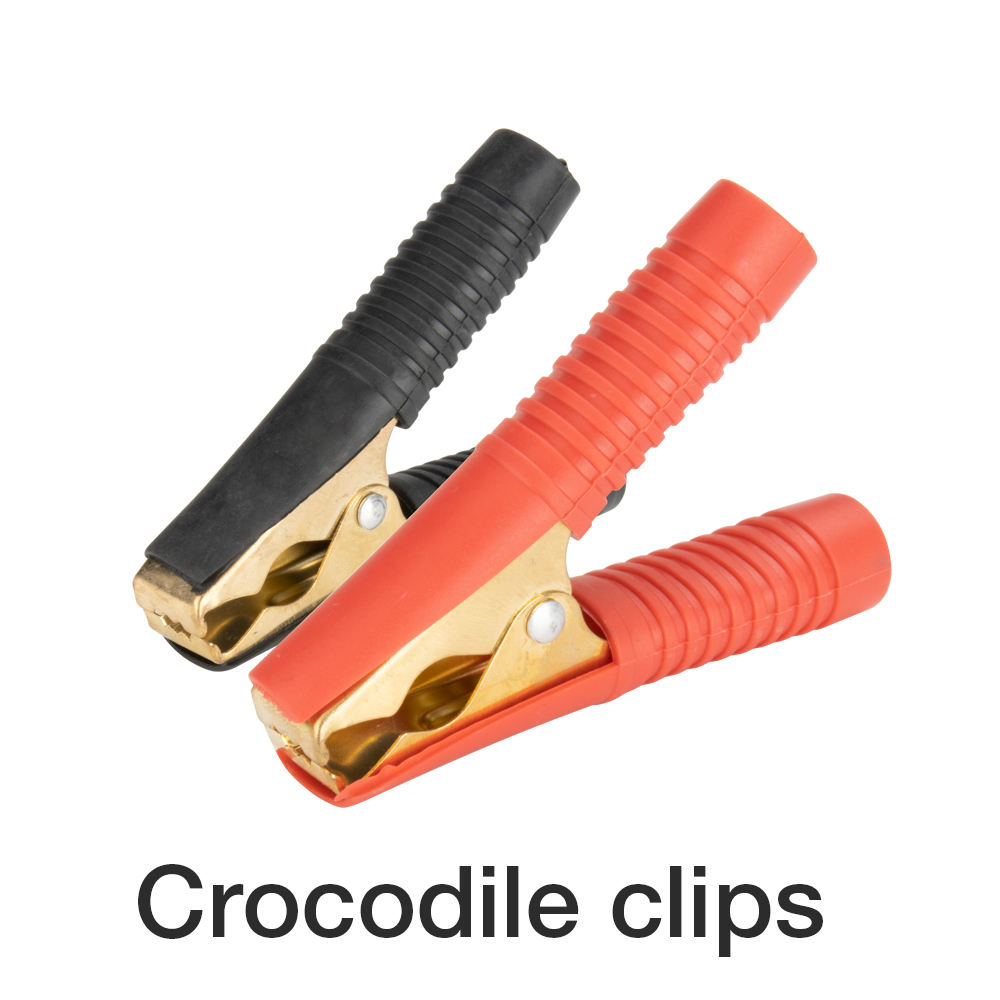 100A crocodile clips
