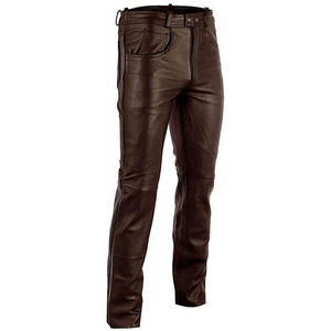 Pantalón de Cuero Casual Ligero Hecho a Medida con Precio de Mayoreo para Hombre, Logotipo Personalizado, Diseño Único, Pantalón Masculino Profesional de Alta Calidad - Product Image 3