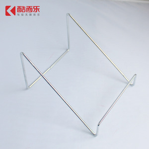 Kung Fu Stand Electroplated Amplifier <b>Bracket</b> <b>Silver</b> Car Audio Display Rack Industrial Anti Rust - Product Image 1