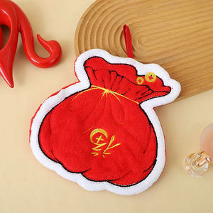 2025 fazzoletto da <span class=keywords><strong>bagno</strong></span> assorbente festivo di capodanno carino rosso appeso regalo Souvenir per il <span class=keywords><strong>bagno</strong></span> della cucina - Product Image 3