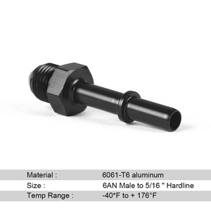 Adaptador de Guía de Línea de Combustible para Automóvil, Conector AN6/8 para LS LS1 LS3 3/8\" 5/16\" de las Marcas VW y FAW - Product Image 3