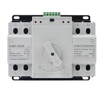 Saklar Transfer Daya Otomatis Dual Power 2P 63A Micro Dual Power 3P 4P ATS Saklar Transfer Daya Cadangan