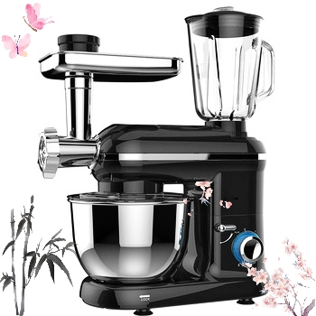 Бытовой Многофункциональный миксер для теста Batidora, 5 л, 4 в 1, с соковыжималкой, блендером, мясорубкой