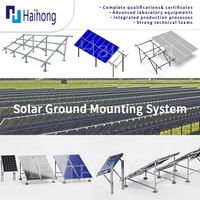Grohandel Einfach zu installierende HH Aluminiumhalterung Pv Solarhalterung Montagesystem fr den Boden