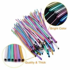 Decoración Temática <span class=keywords><strong>de</strong></span> Navidad y Cumpleaños, Globos Largos <span class=keywords><strong>de</strong></span> Color Oro Rosa Cromado <span class=keywords><strong>de</strong></span> 260 cm, Fabricante <span class=keywords><strong>de</strong></span> Globos en China - Product Image 5