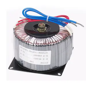 Transformador Toroidal 20VA-5000VA bobina de Cobre transformador toroidal para amplificadores de áudio