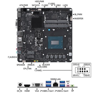 Carte mère tout-en-un avec processeur Core i7 13700HX 16 cœurs, mémoire DDR4 intégrée, chipset pour DIY, bureau à domicile, jeux, double mémoire - Product Image 5