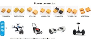 <span class=keywords><strong>Adaptor</strong></span> Jbocnt AS150 <span class=keywords><strong>6pin</strong></span> 12AWG Kustom, Kontak Paduan Tembaga Pria Wanita, Nylon IP67 Bersertifikasi ROHS, Tahan Air, Multi-skenario - Product Image 6