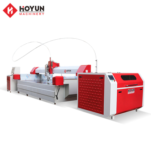 Hongyi CE hiệu quả cao <span class=keywords><strong>CNC</strong></span> kiến trúc thủy tinh Máy cắt tia nước - Product Image 1