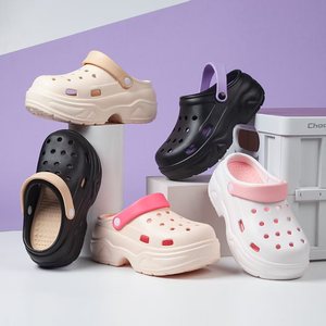 Sabots classiques unisexes pour adultes pour l'été 2025, légers, doux, plateforme, antidérapants, semelle intérieure en EVA, chaussures de jardin et de plage, imprimés - Product Image 1