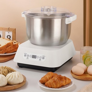 Dough <b>Kneading</b> <b>Machine</b> Stainless Steel Kitchen Electric Stand Bread Bakery Pizza Flour Dough Food Mixers for Baking - Product Image 5