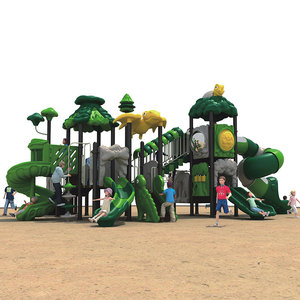 Moetry High Quality Plastic Slide Outdoor Preschool Playground EquipmentためSale