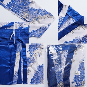 <span class=keywords><strong>Robe</strong></span> africaine de luxe J73 grande taille pour femme, vêtement ample à manches mi-longues, imprimé, style <span class=keywords><strong>Boubou</strong></span> Femme Dashiki avec foulard - Product Image 5