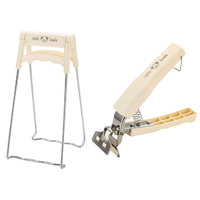 Pince à assiette en acier inoxydable pour cuisine domestique, antidérapante, pour assiettes, bols, plats, aliments à la vapeur, soupes, résistante à la chaleur