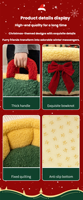 Lit pour animaux de compagnie moderne et mignon pour l'hiver, léger et épais, cadeau de Noël, coussin douillet pour chien et chat, peluche douce, festif, vente en gros