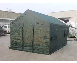 Tente de secours tout-terrain avec structure <span class=keywords><strong>en</strong></span> acier renforcé et <span class=keywords><strong>abri</strong></span> <span class=keywords><strong>en</strong></span> <span class=keywords><strong>toile</strong></span> de coton chaud - Product Image 1
