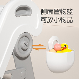 Childrens <b>Step</b> <b>Stool</b> Foldable Non Slip White Plastic For Toilet 2-4 Years - Product Image 2