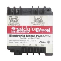 Módulo de Protección de Motor Electrónico Sen/sata Klixon 42AA100E Serie 40/41/42AA para Compresor de Enfriador, Protección Térmica PTC HVAC
