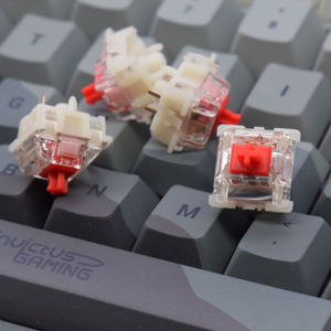 Interrupteur mécanique <span class=keywords><strong>GATERON</strong></span> KS-9 Silent 2.0 à 5 broches, transparent rouge jaune noir blanc pour clavier - Product Image 5