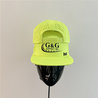 Casquette Snapback personnalisée à 7 panneaux, visière plate, découpes laser, broderie, imperméable, structurée, Gorras, chapeau Snap Back