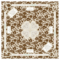 Tapis de Mahjong en Cuir de Luxe Motifs Fraise/Coquille de Noix de Coco/Pivoine/Cœurs/Fer à Cheval/Chinoiserie Tarte/Corbeille de Nantucket
