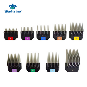 A5 Clipper reemplazo <span class=keywords><strong>Universal</strong></span> Pet corte <span class=keywords><strong>de</strong></span> pelo Clipper guardias 9 unids/set peluquero accesorios <span class=keywords><strong>de</strong></span> corte <span class=keywords><strong>de</strong></span> pelo peine guía para recortadora - Product Image 2
