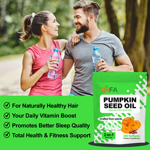 OEM ODM Pumpkin Seed Oil Softgel with Calories Protein Dietary Fiber Boosts Immune Sysyem Protects Digestive Health - Product Image 4