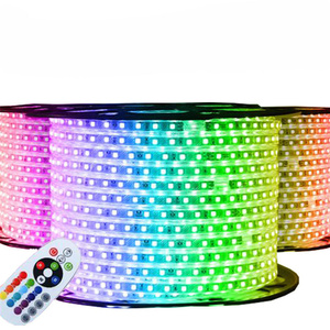 Bande lumineuse à <span class=keywords><strong>LED</strong></span> pour la musique Sync RGB 5050 <span class=keywords><strong>Ruban</strong></span> flexible de contrôle BT pour la décoration de salle de fête <span class=keywords><strong>TV</strong></span> Rétroéclairage - Product Image 1