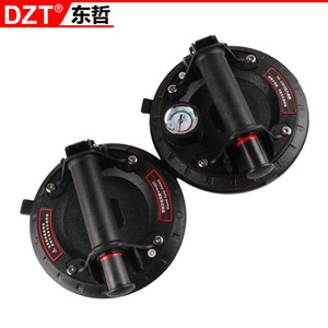 Dzt Heavy Duty Suction Cup Pump 200mm Thick Rubber Pad Manual Vacuum Lifter For Glass Tile Moving - Product Image 2