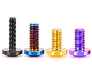 مسامير تثبيت من سبائك التيتانيوم برأس توركس مطلية بالزنك للدراجات النارية M5-M10 مسامير فاصلة من النحاس الأصفر ماركة FAST - Product Image 2