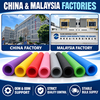 Tuyau en silicone coloré sur mesure OEM, à paroi épaisse, flexible et creux, pour la protection des équipements industriels, des appareils et des composants