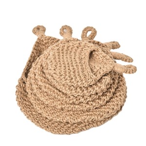Woven Basket Round Cotton Rope <b>Wall</b> Mounted <b>Storage</b> Basket For Fruit Vegetables Home Decor - Product Image 4