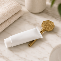 Distributeur de tubes métalliques de luxe style clé pour dentifrice, crème cosmétique et pommades – Logo personnalisé OEM