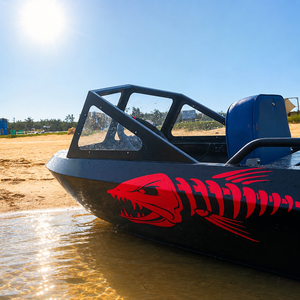 Bateau à réaction en aluminium, mini-bateau à moteur électrique, directement de l'usine, pour la location et les loisirs en parc aquatique - Product Image 4