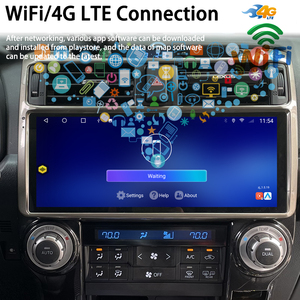 12.3 navidrider Android 13 per Toyota 4 Runner 4 Runner 2009-2019 auto navigatore GPS HeadUnit lettore multimediale Aircon nastro Radio - Product Image 3