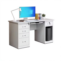 Bureau de travail en acier ergonomique moderne et durable avec montage facile