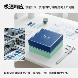 Custom Made Gift <b>Box</b> Top And Bottom Lid 250gsm Paper Personalization General Packaging - Product Image 2