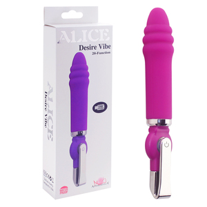 ALICE 20-Función <span class=keywords><strong>Desire</strong></span> Vibrador Potente Multi-Velocidad Silicona Impermeable Bajo Ruido Ligero Masajeador Femenino USB - Product Image 1
