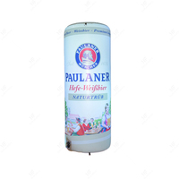 Bouteille de bière gonflable durable imperméable d'Oxford personnalisée danseur d'air de main de vague pour la publicité