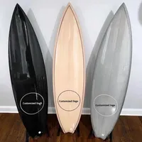 Planche de surf personnalisée en fibre de carbone et fibre de verre, design tendance, logo personnalisé, queue de vague