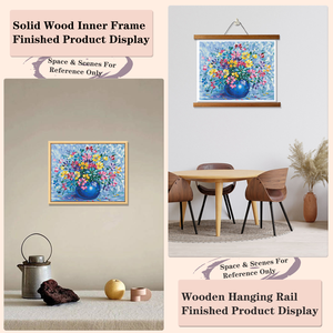 Peinture Diamant 5D sur Toile pour Dropshipping – Banquet de Fleurs Éclatantes – Peinture Diamant Façonnée avec Perles – Peinture Diamant Personnalisée DIY - Product Image 5