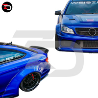 Nouveau kit carrosserie large LB à 99 % de compatibilité avec extensions d'ailes, diffuseur de pare-chocs et aileron de coffre pour Mercedes Classe C W204/C204/C63