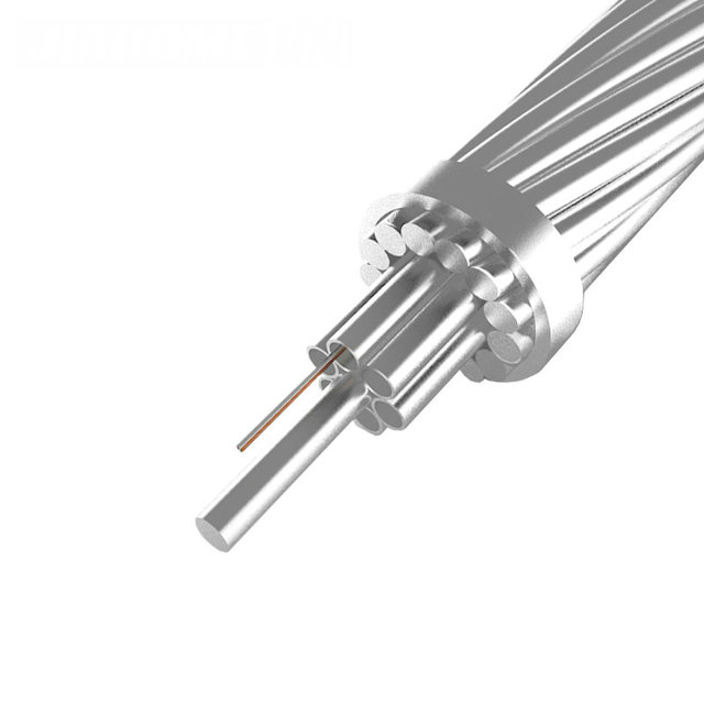 High Quality Fiber Optic Cable OPGW Cable Aerial 24 48 96 Core Single Mode g652d Ground Wire OPGW
