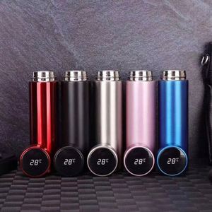 AI-MICH 3-in-1 <b>Smart</b> Insulated Stainless Steel Vacuum Flask Double Layer 24 Hours Cold/Hot Water Storage Sublimation Temp - Product Image 6
