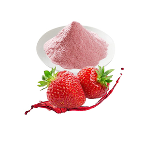 Poudre de thé aux fraises instantanée saveur lait, mélange pour bubble tea de Chine, ingrédients de qualité supérieure pour bubble tea, vente en gros OEM - Product Image 2