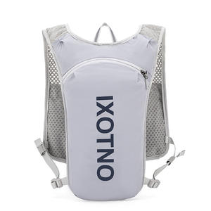 Sac à dos de course léger en PVC personnalisé de 5 L, sac à dos d'hydratation pour sports de plein air, sac à dos de course à pied pour trail, marathon, cyclisme, sac à dos de jogging - Product Image 1